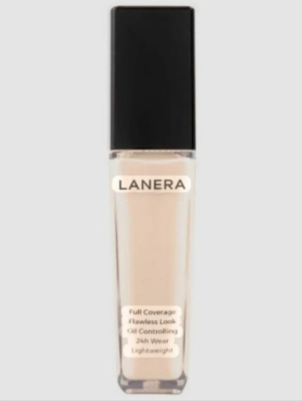 Lanera Soft Matte Full Coverage Liquid Foundation L 3 Peach 1 Oz